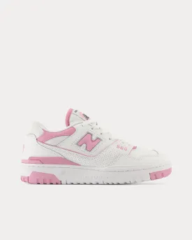 550 White / Lilac Cloud Low Top Sneakers