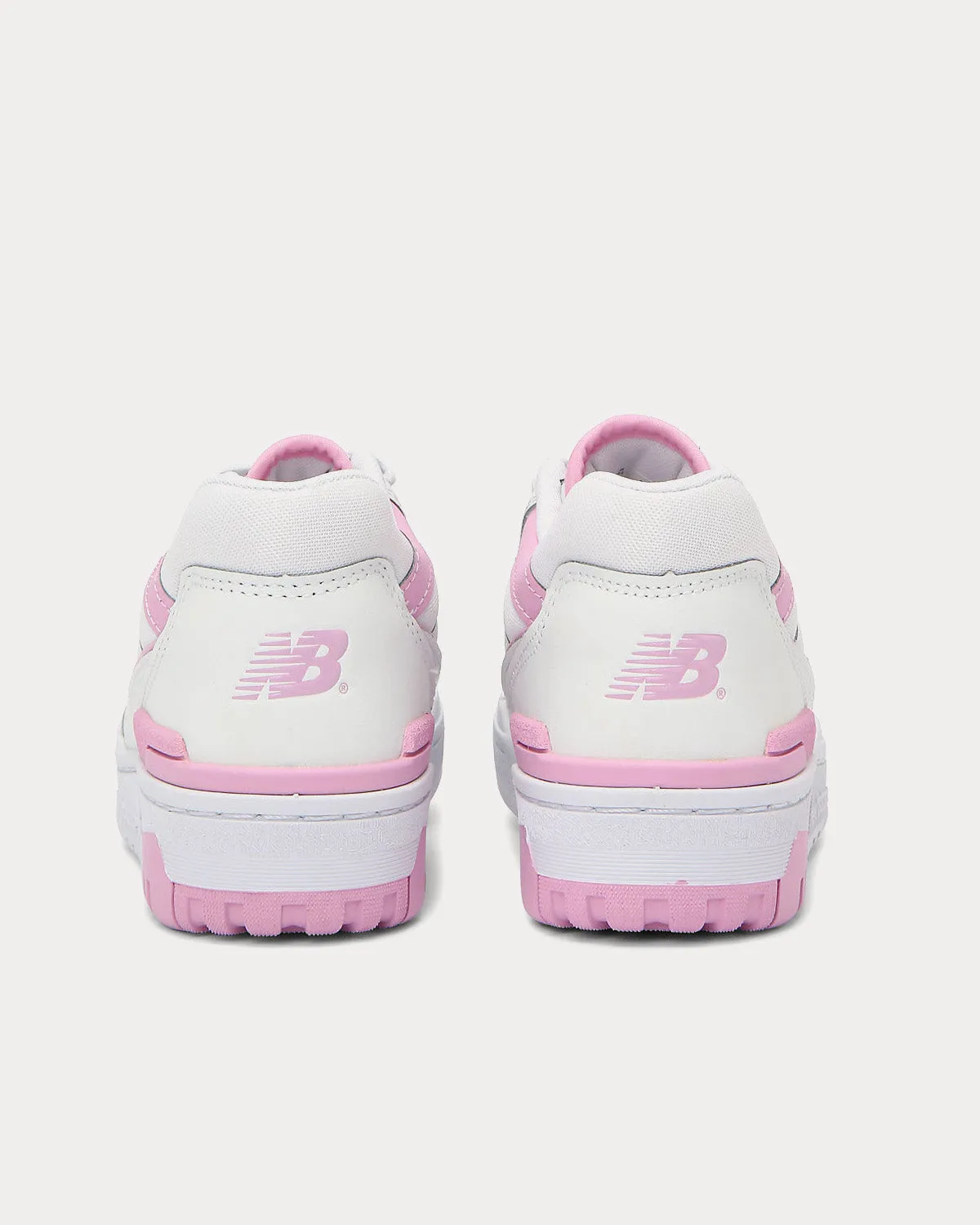 550 White / Lilac Cloud Low Top Sneakers
