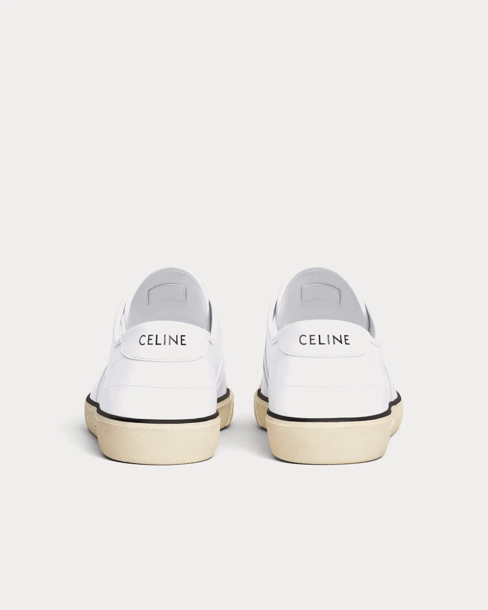 AS-01 Alan Calfskin Optic White Low Top Sneakers