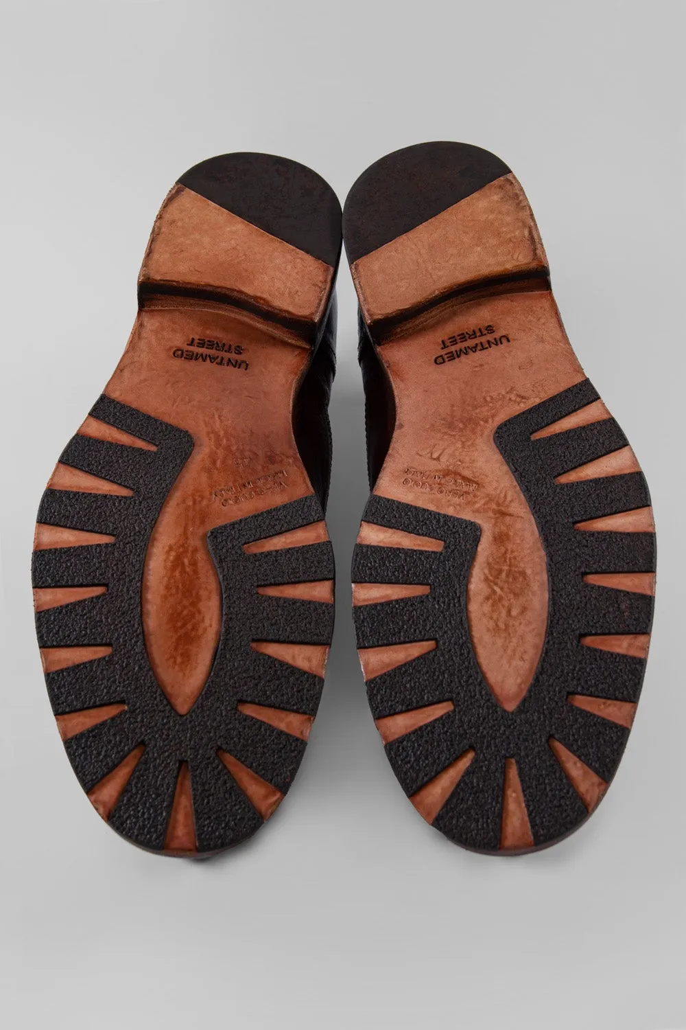 ASTON brandy-brown chukka boots.