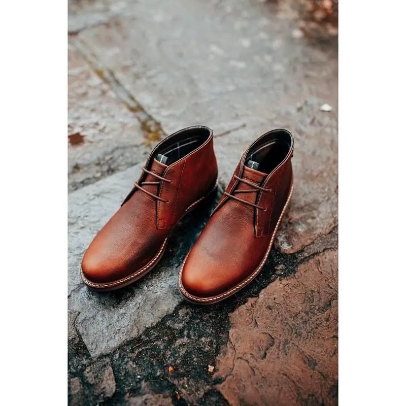 Barbour Readhead Mens Chukka Boot - Teak