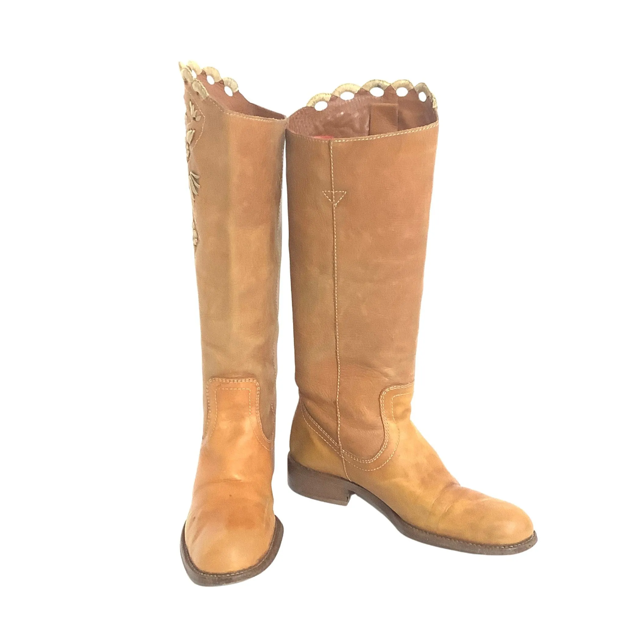 BCBG Embroidered Boots