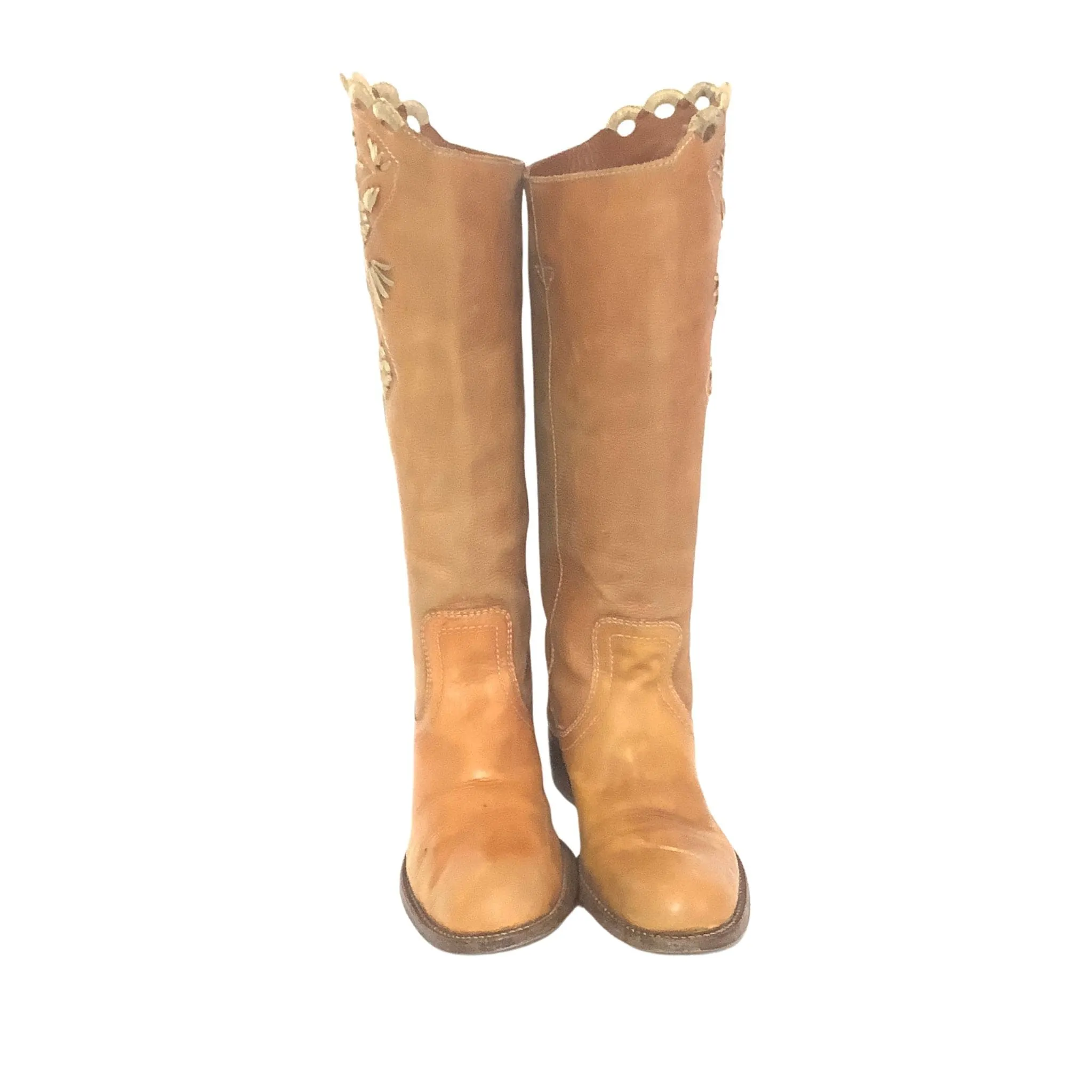 BCBG Embroidered Boots