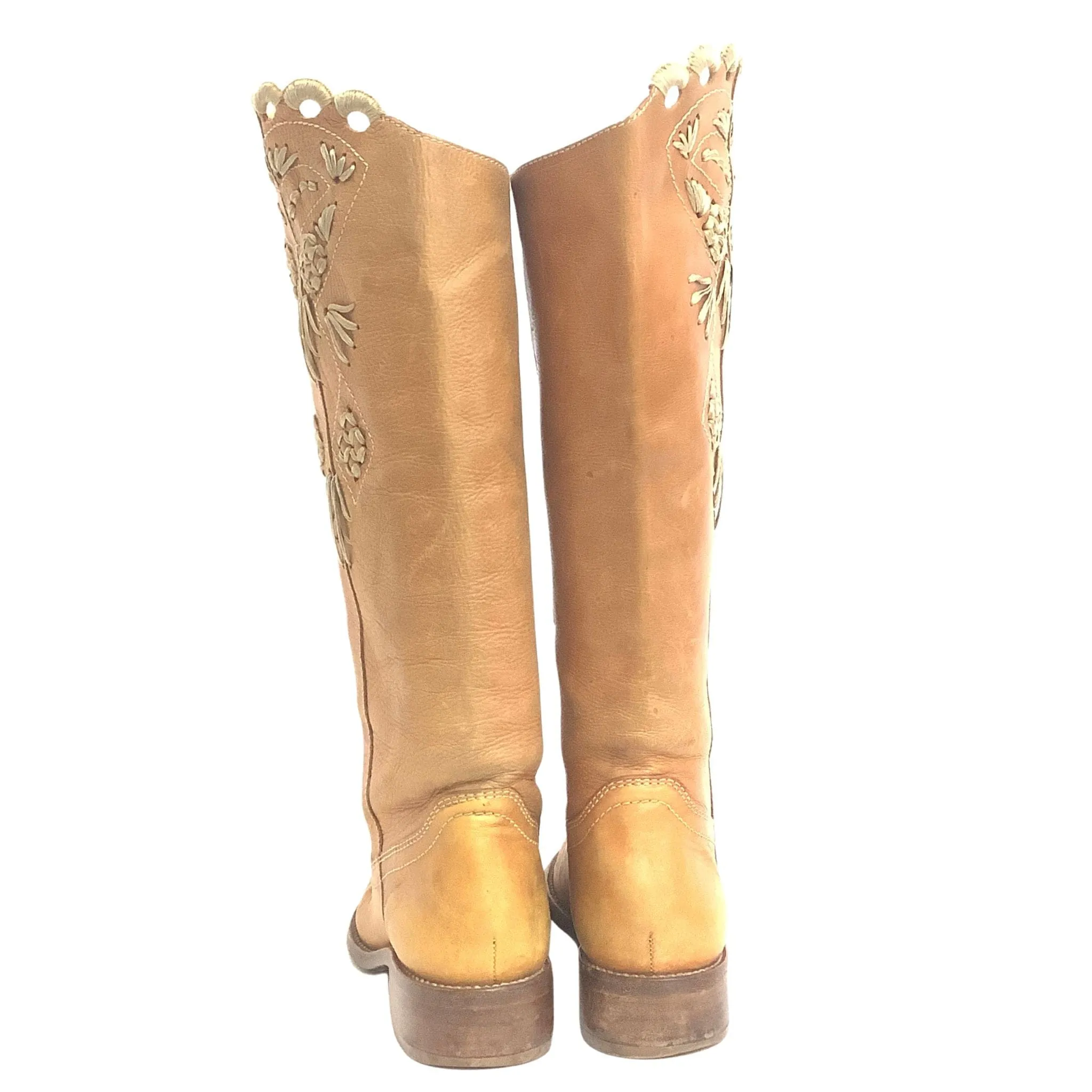 BCBG Embroidered Boots