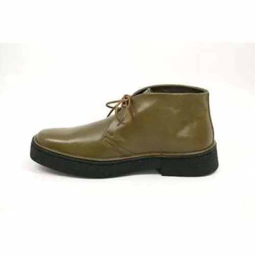 British Walkers Playboy Men's Olive Green Leather