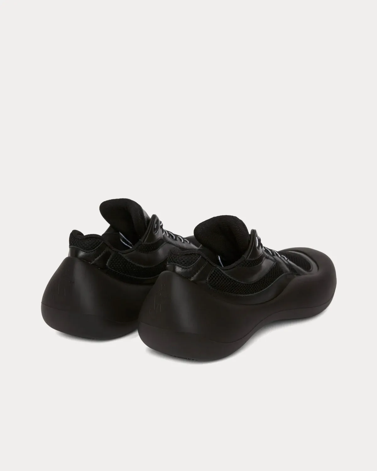 Bumper-Hike Black Low Top Sneakers