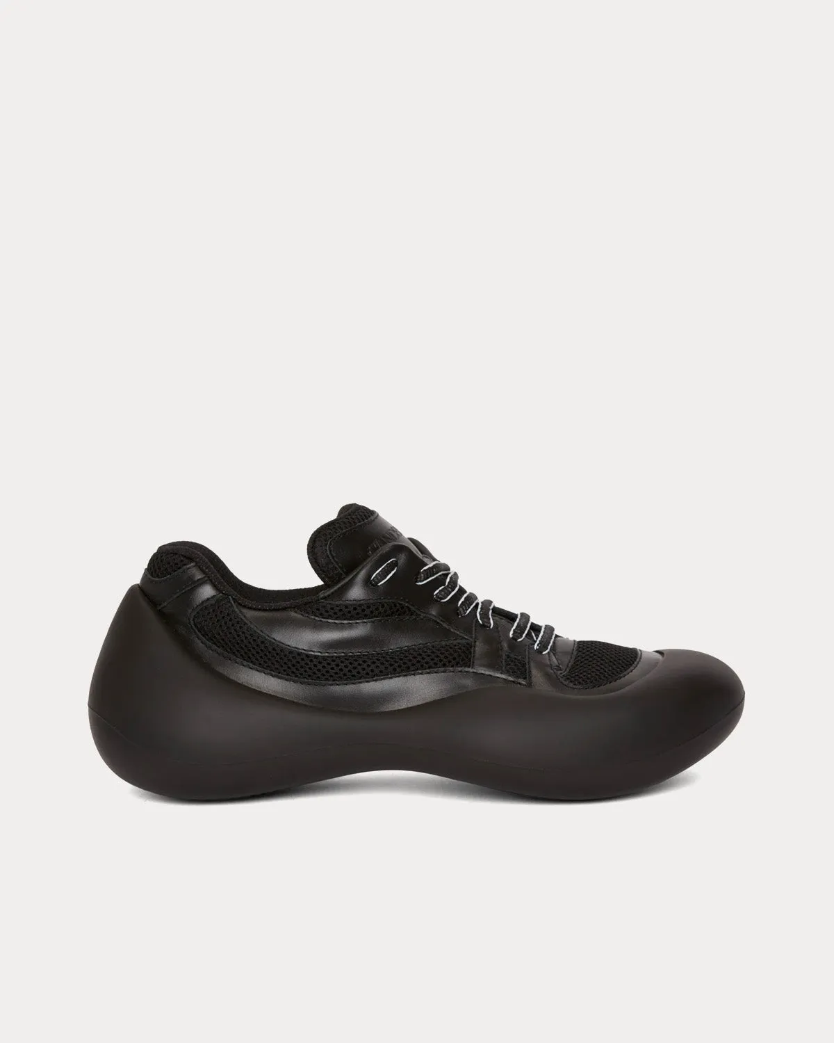 Bumper-Hike Black Low Top Sneakers