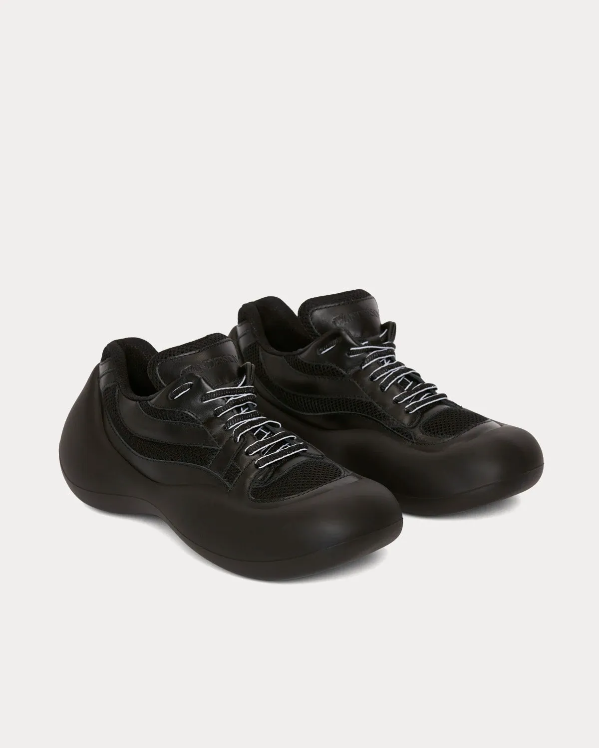 Bumper-Hike Black Low Top Sneakers