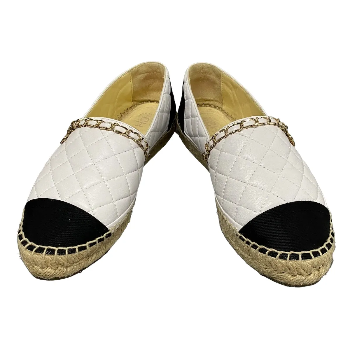 Chanel white Espadrilles, 36