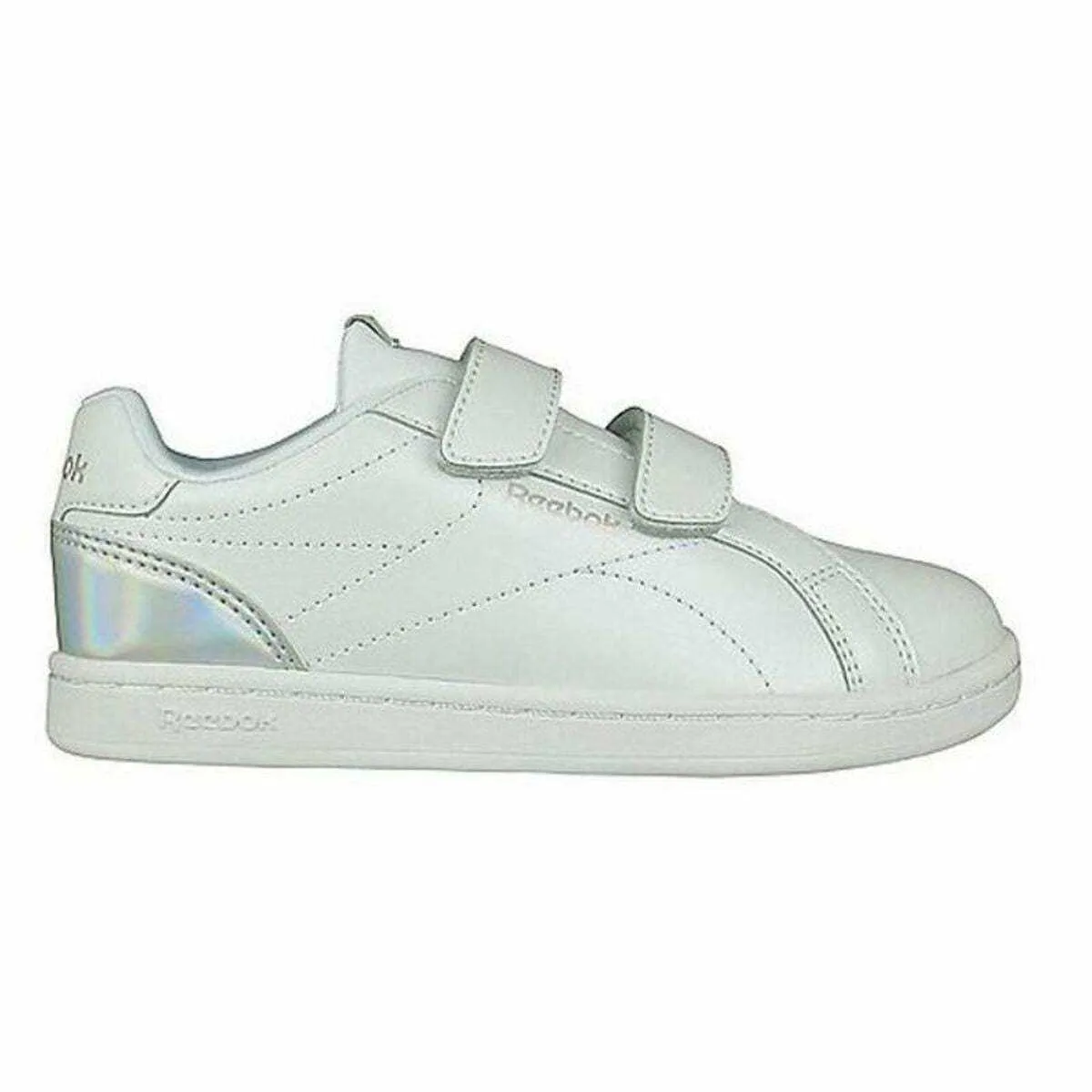 Chaussures casual enfant Reebok Royal Complete Clean Velcro Blanc Argenté