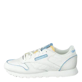 Cl Lthr Chalk/chalk/washed Indigo