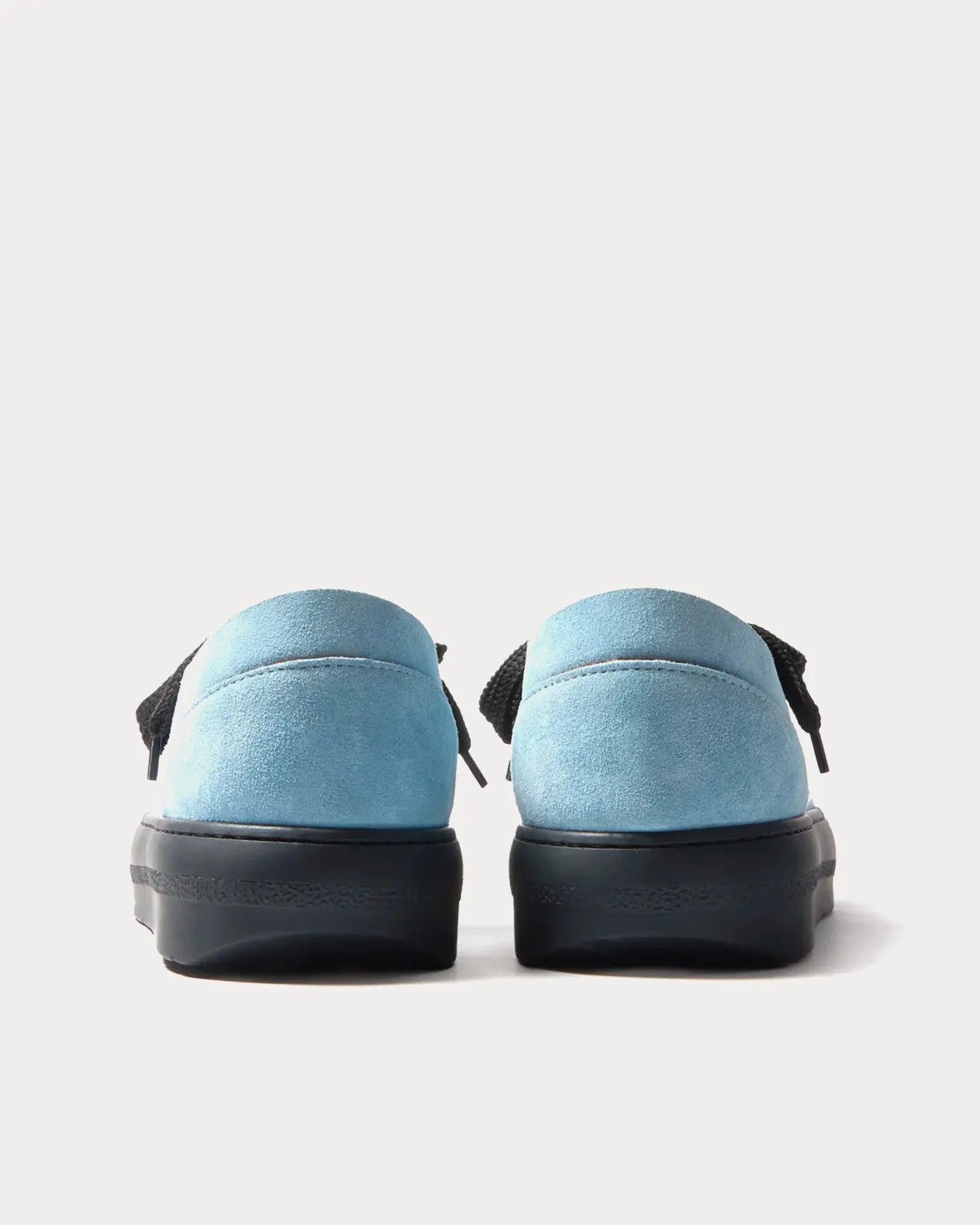Dreamy Suede Light Sky Blue Low Top Sneakers