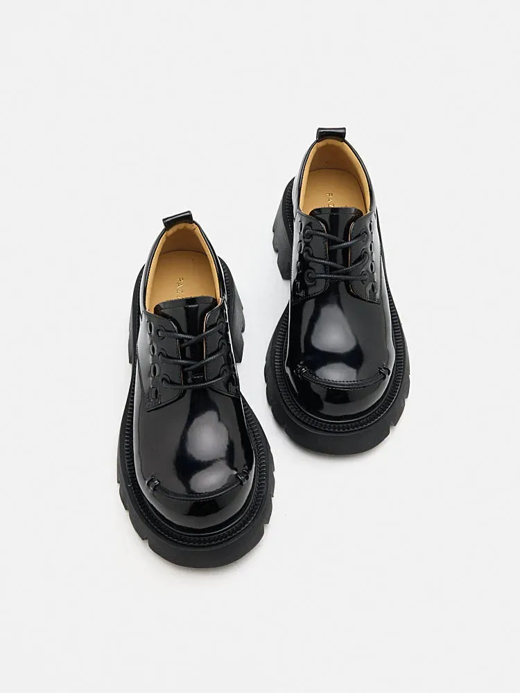 Edythe Chunky Lace-Up Loafers