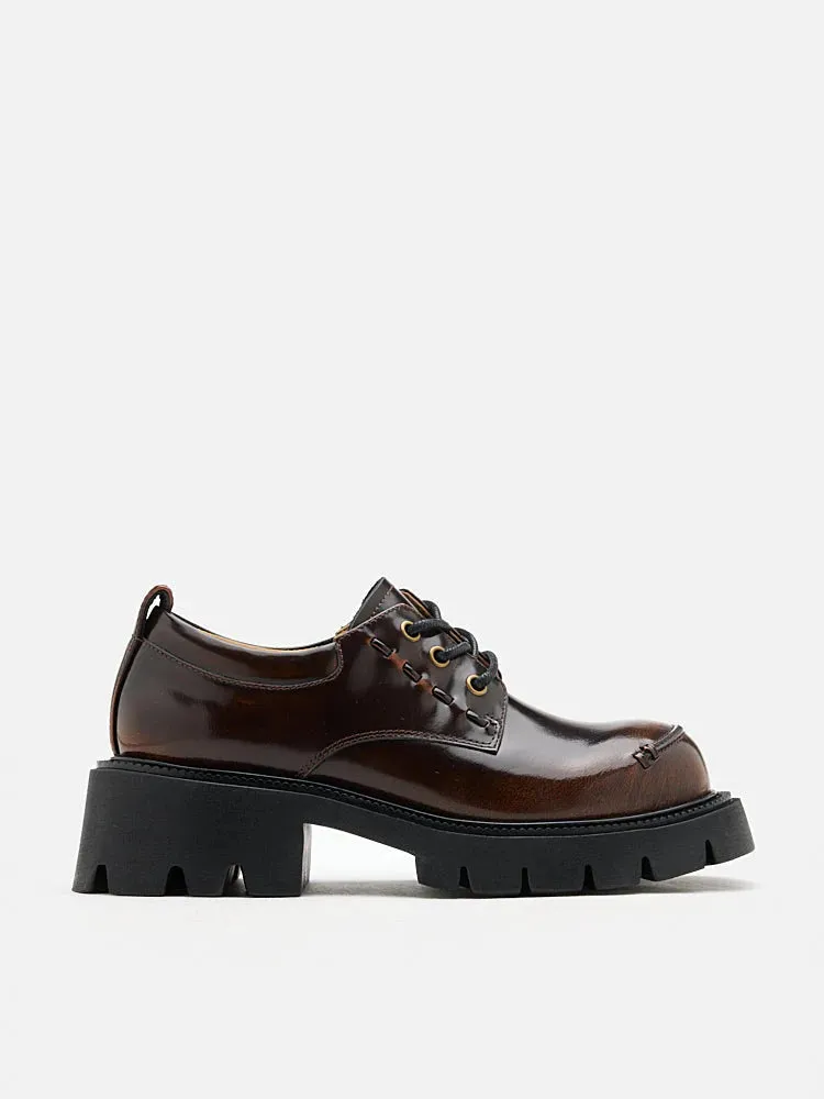 Edythe Chunky Lace-Up Loafers