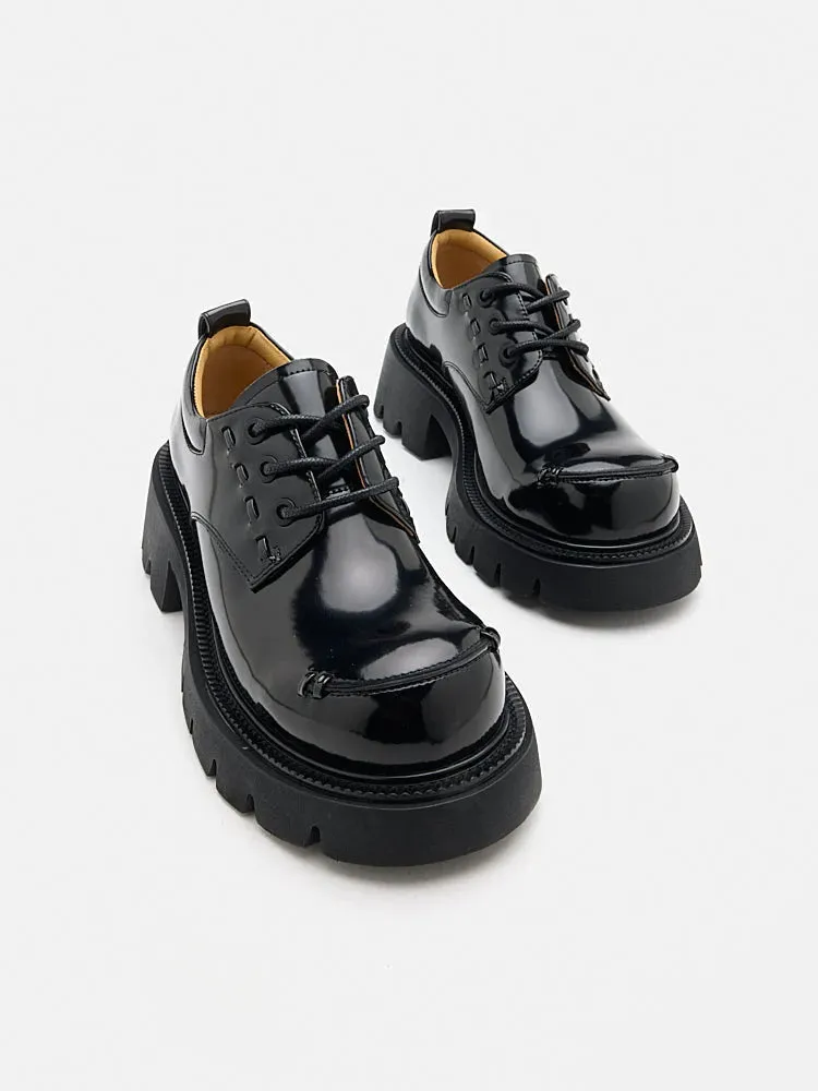 Edythe Chunky Lace-Up Loafers
