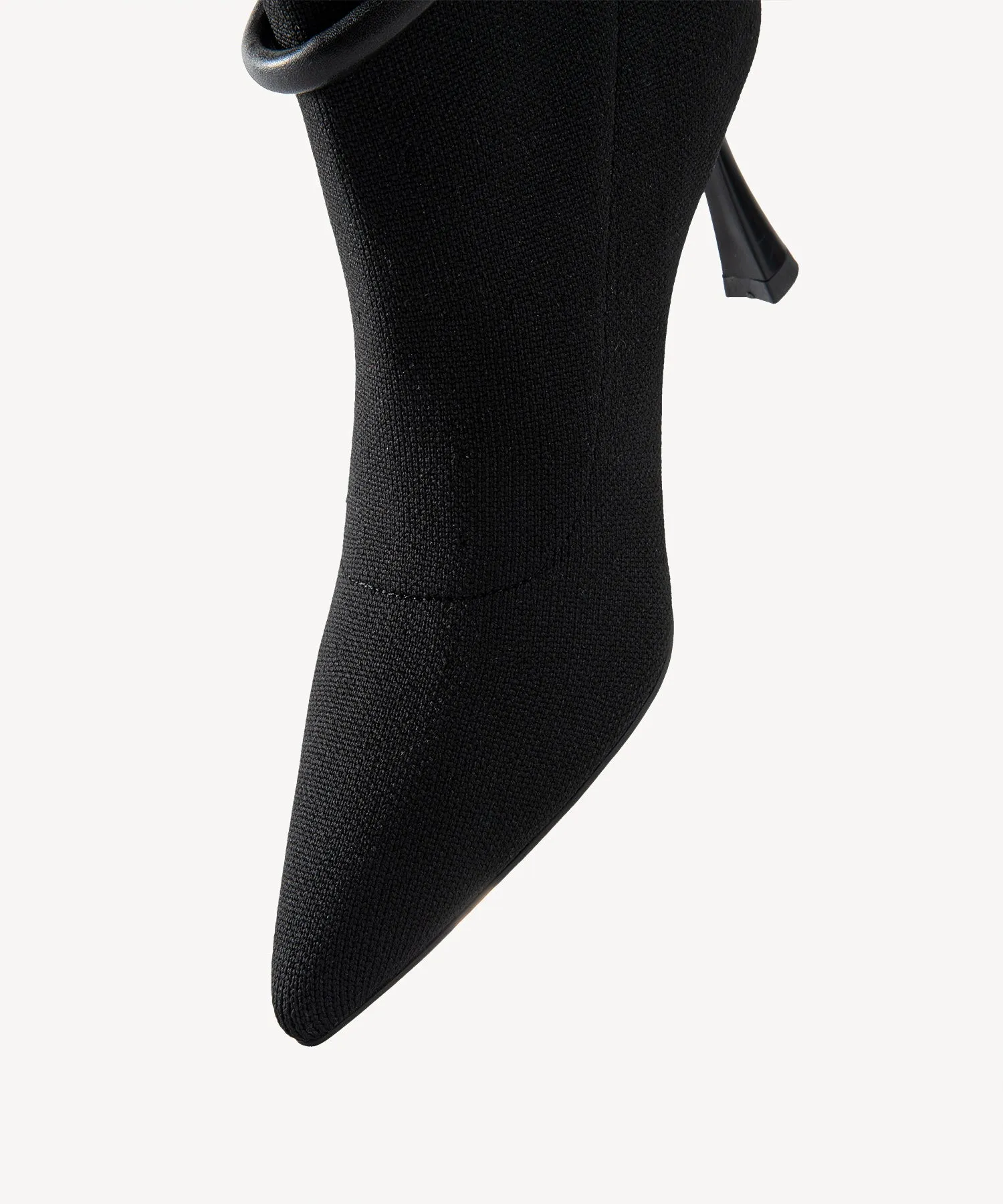 Enchanted Buckle Pointed Toe Heeled High Boots