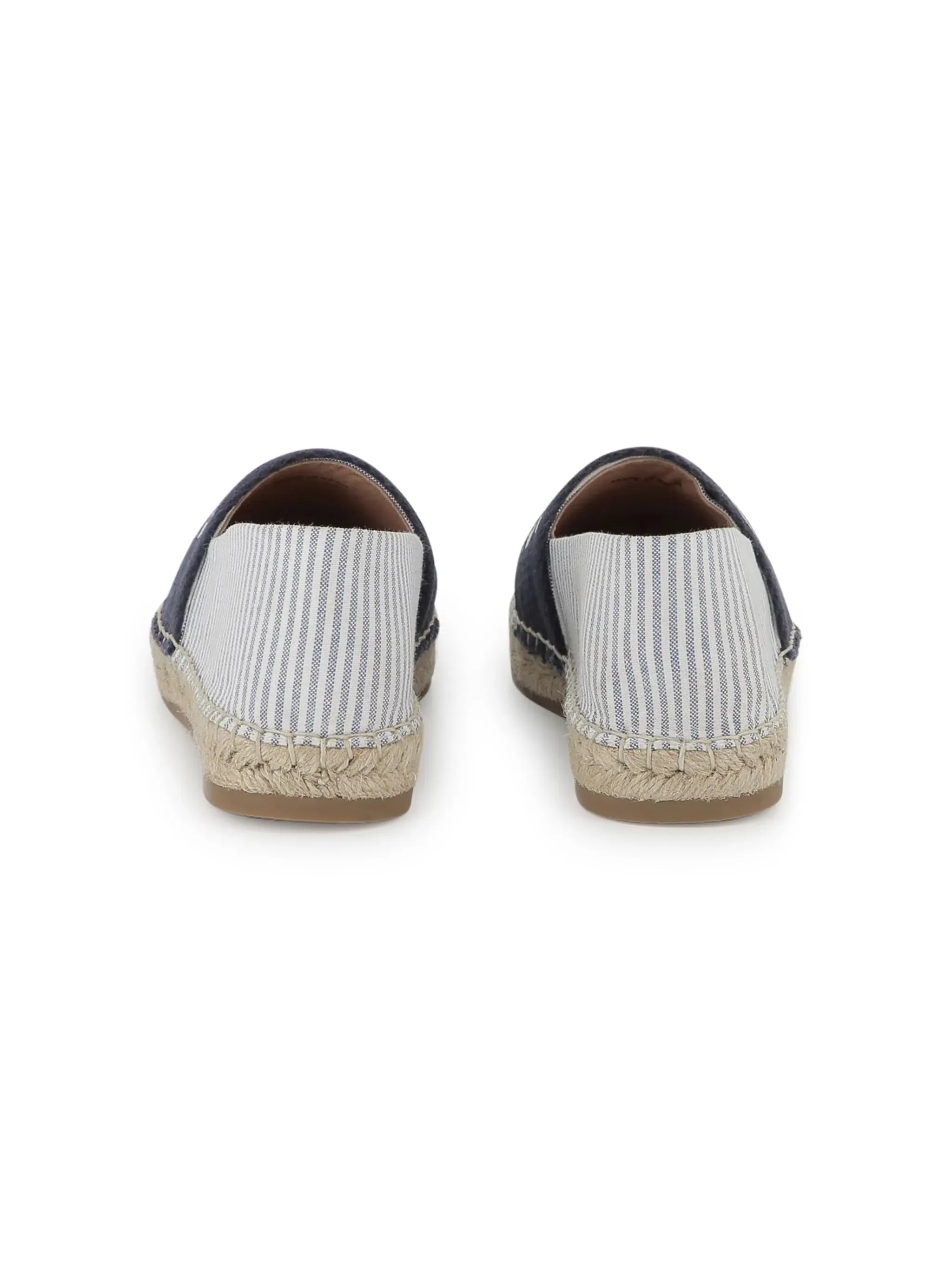 Espadrilles with striped print