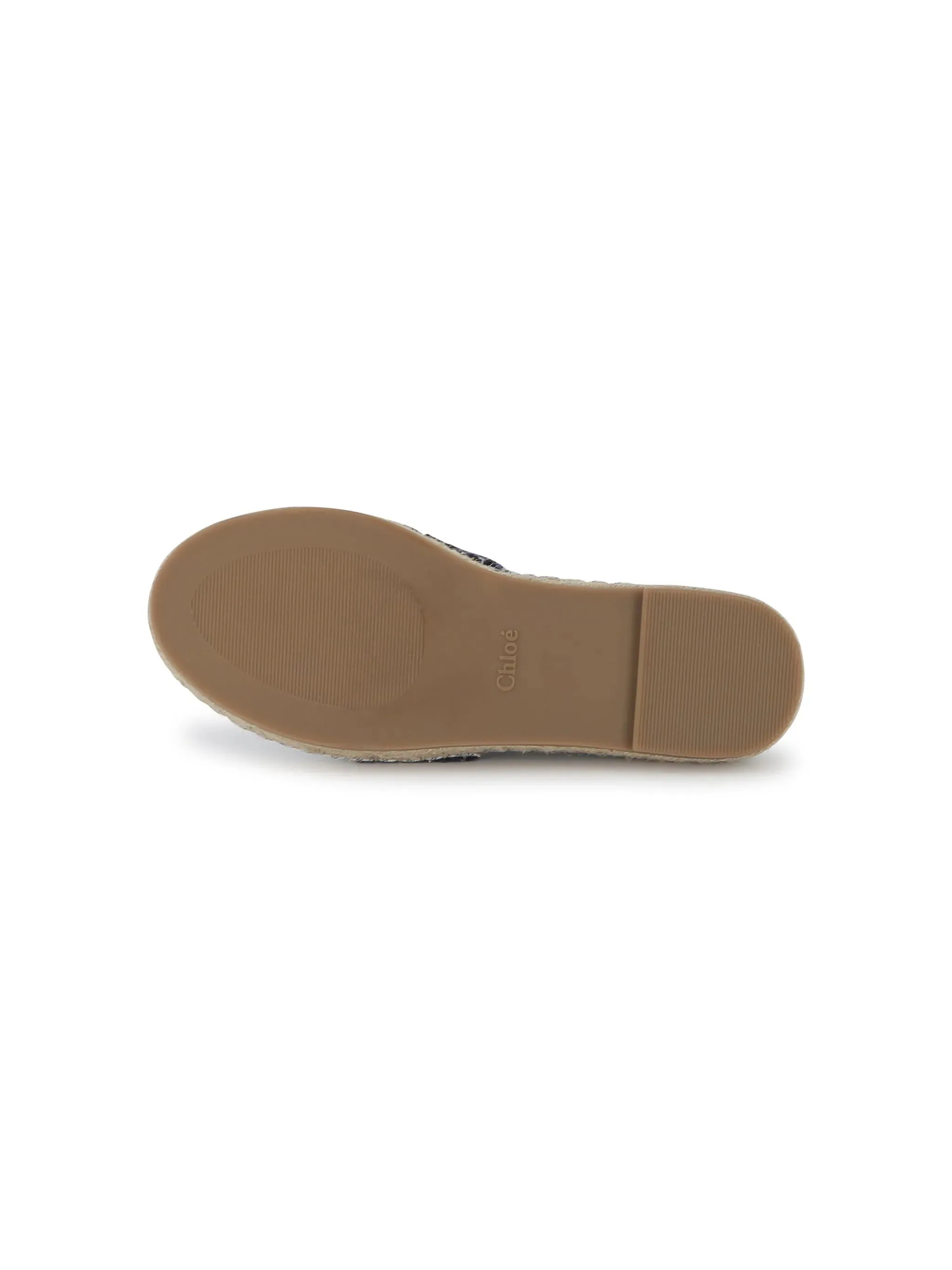 Espadrilles with striped print