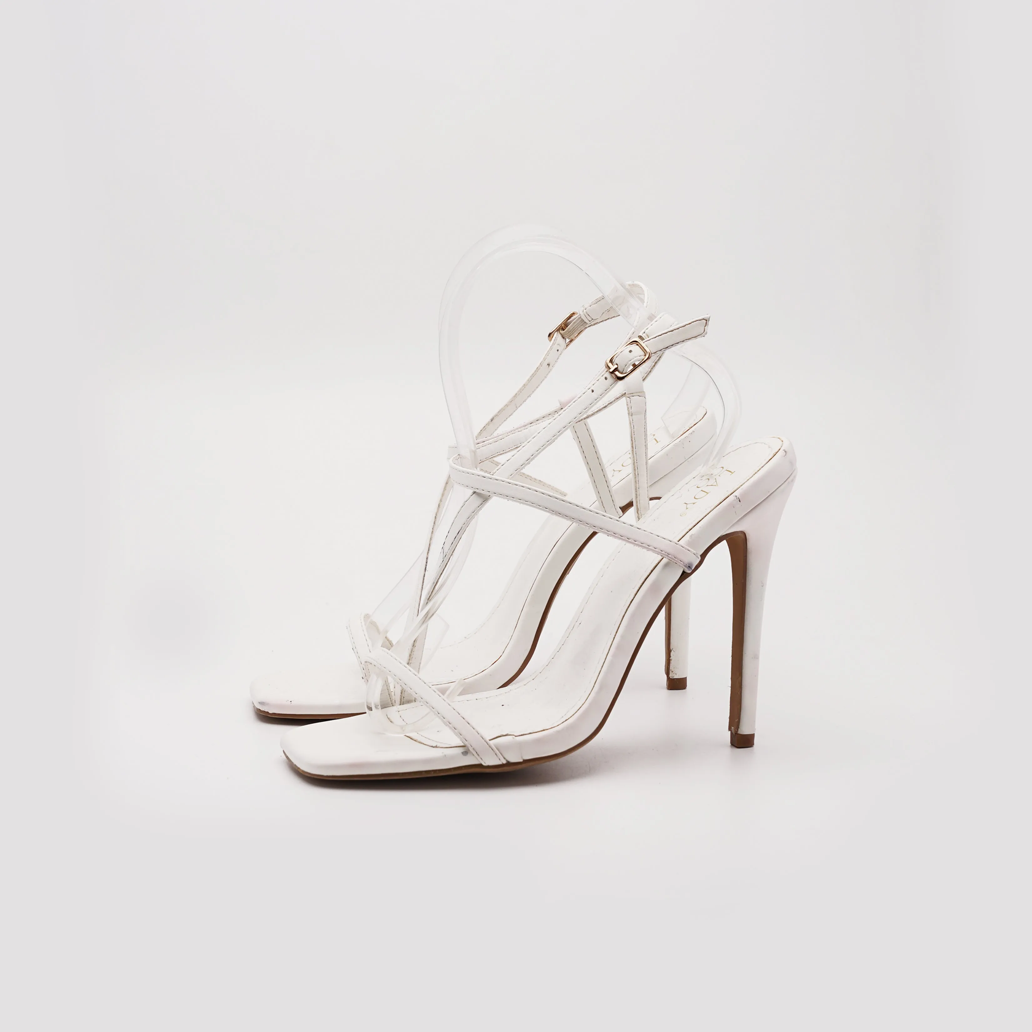 European Pointed Toe Strappy Heel