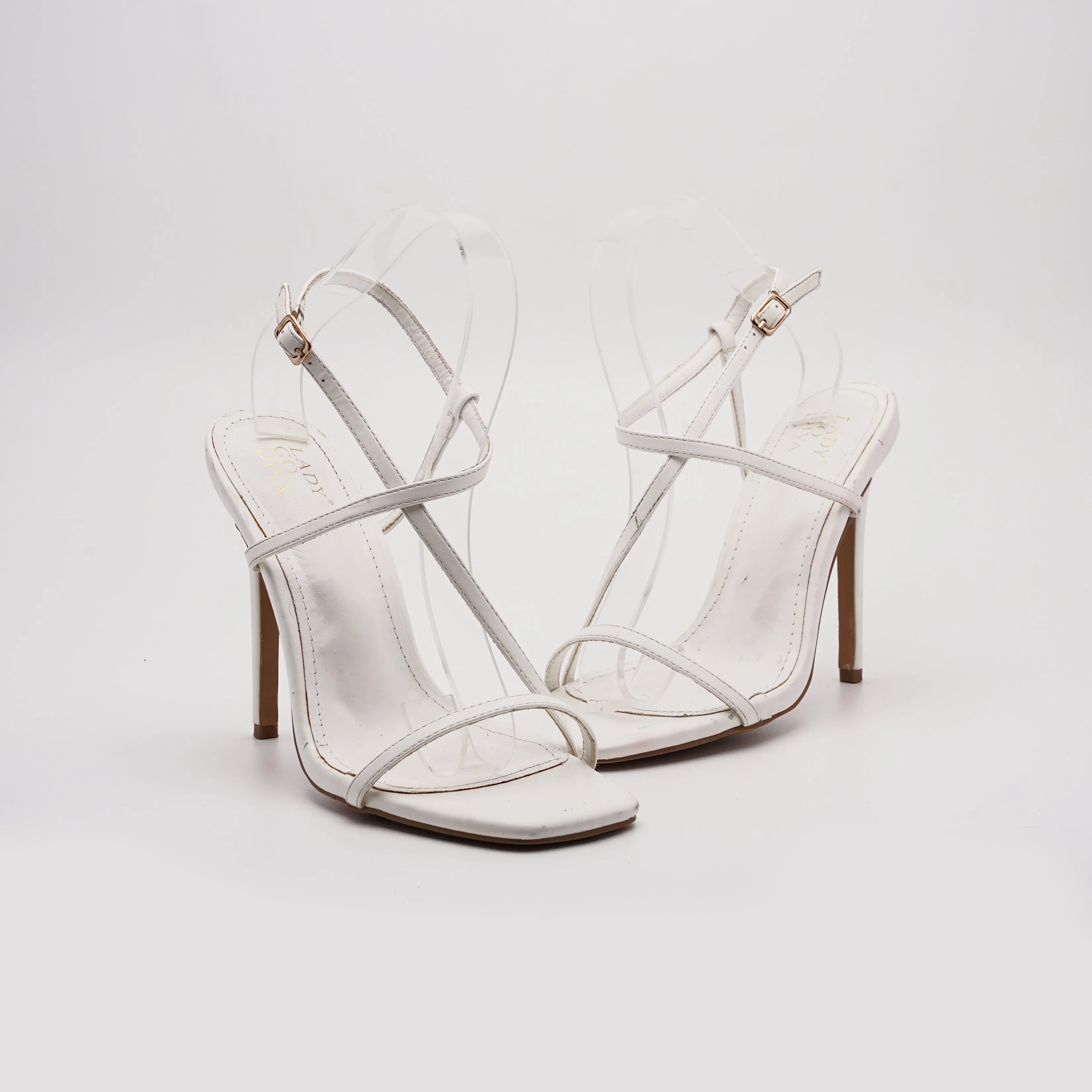 European Pointed Toe Strappy Heel