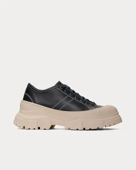 Feat Leather Cloud Tattoo Low Top Sneakers