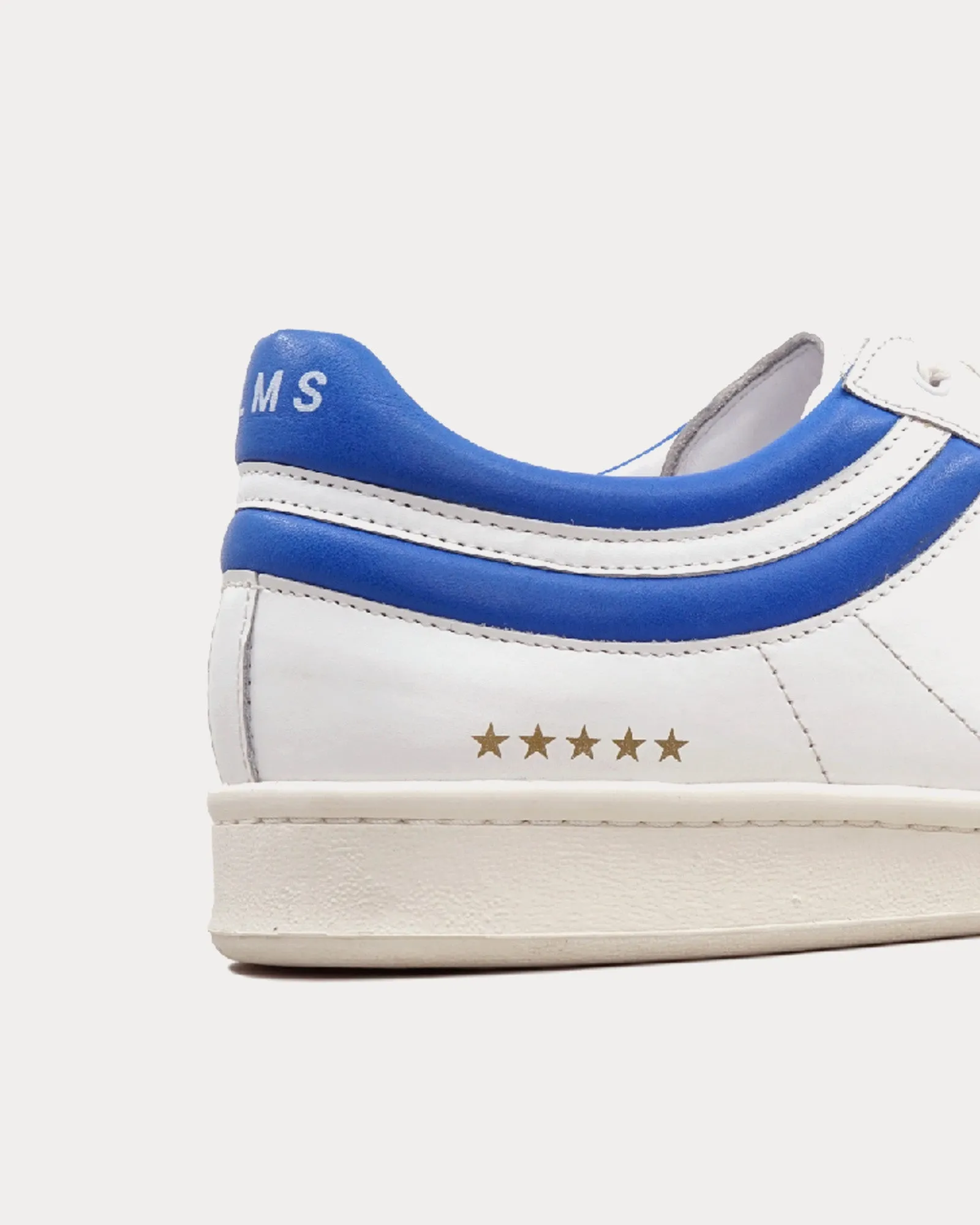 Flying Ace Leather White / French Blue Low Top Sneakers