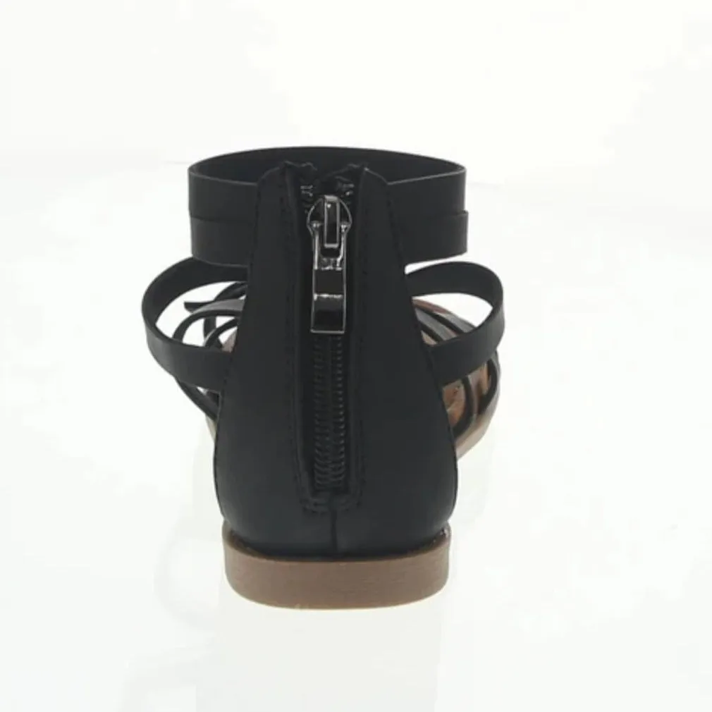 Forever Sooth Black Sandals