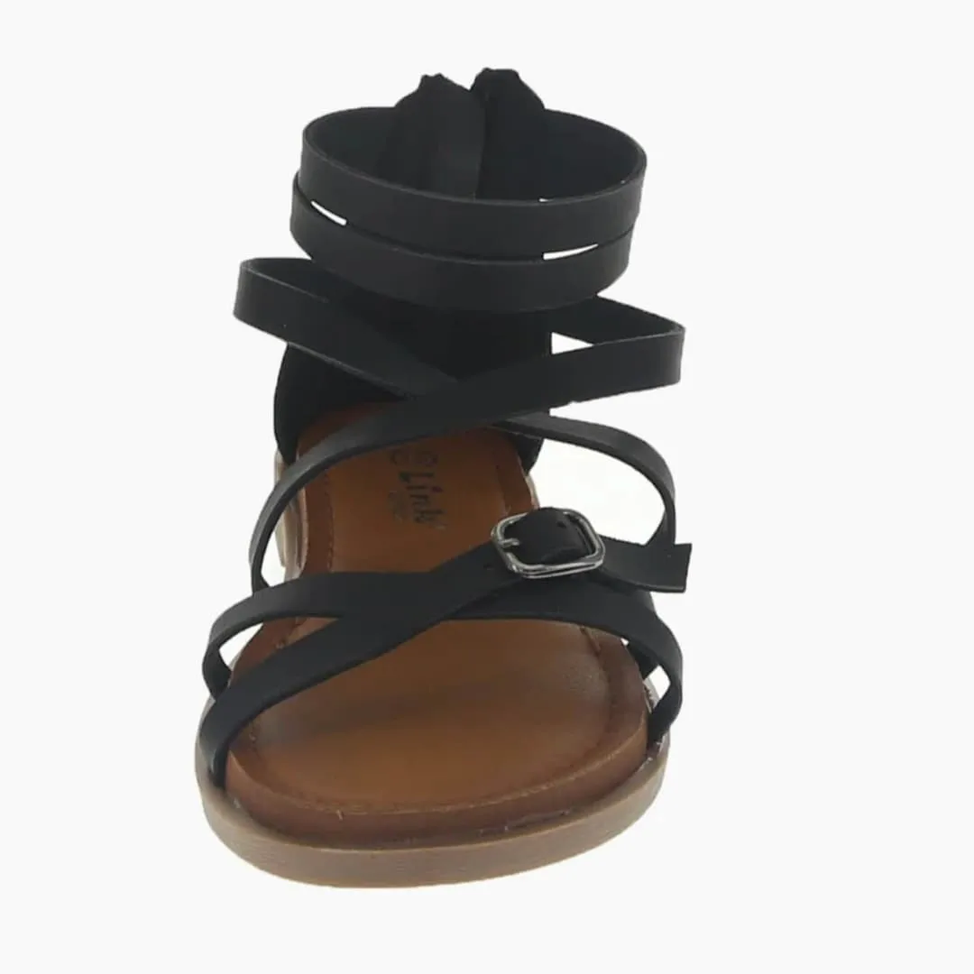 Forever Sooth Black Sandals