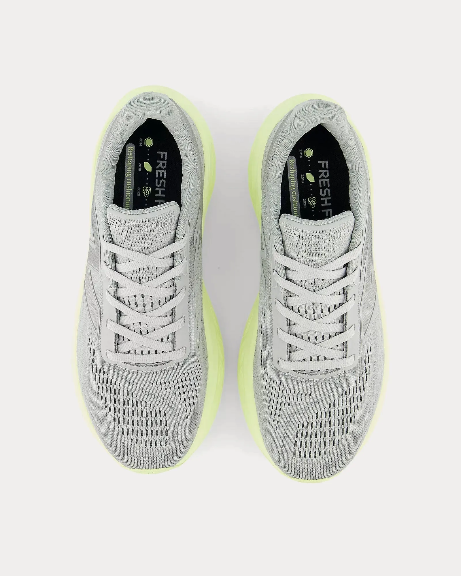 Fresh Foam X 1080v14 Raincloud / Limelight / Silver Metallic Running Shoes