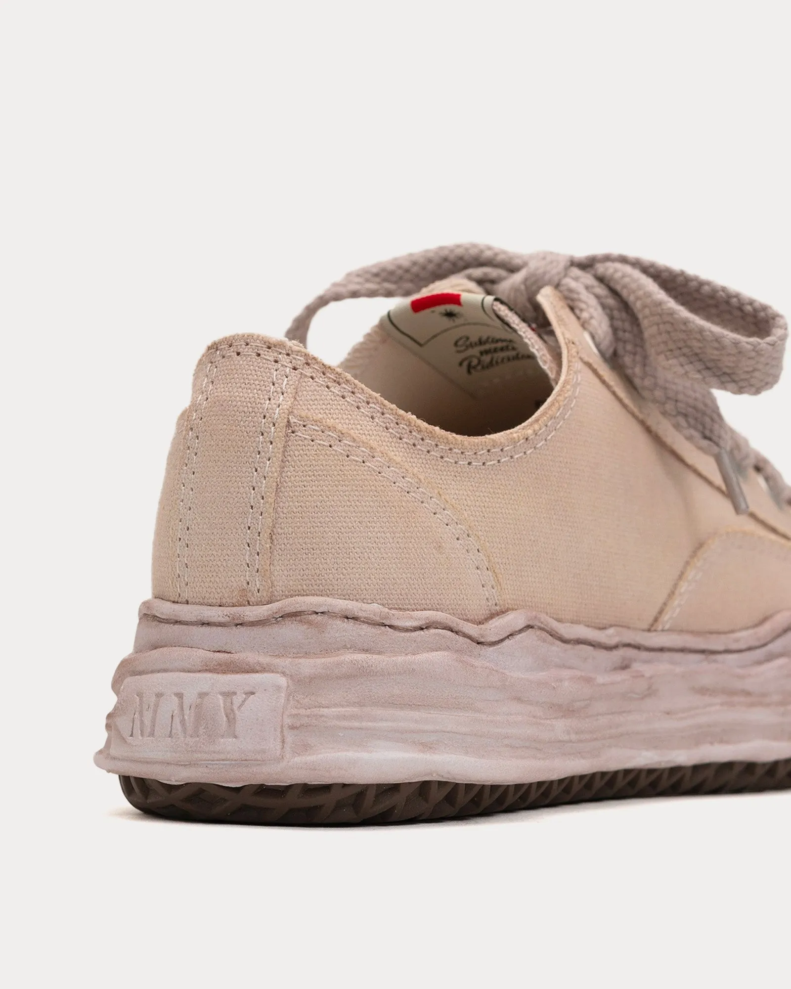 Hank OG Sole Over-Dyed Canvas Brown Low Top Sneakers