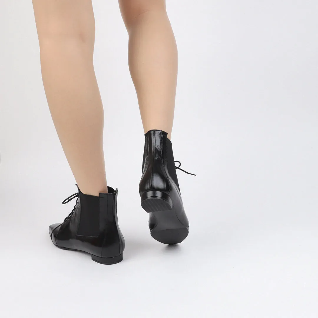 HAUNO - point toe ankle boot