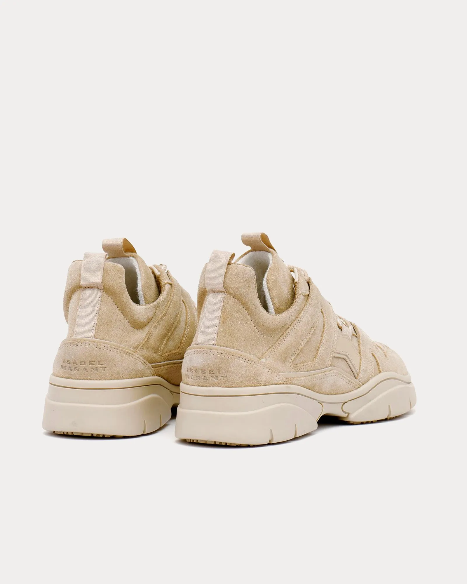 Kindsay Leather Neutral Low Top Sneakers