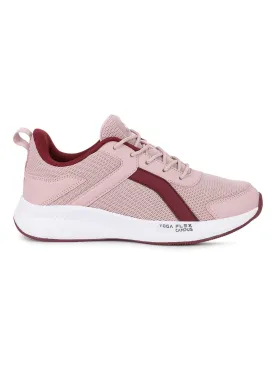 KRYSTEL Pink Women's Running Shoes