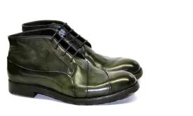 LAST PAIR 42- GREEN CHUKKA BOOTS