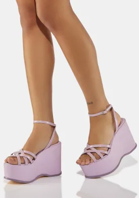 Lilac Roxie Platform Sandals