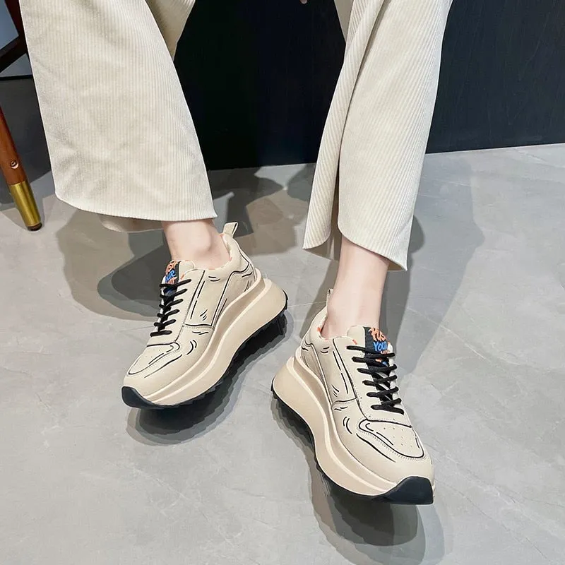 Lorimer 2D Drawing Sneakers - 2 Colors