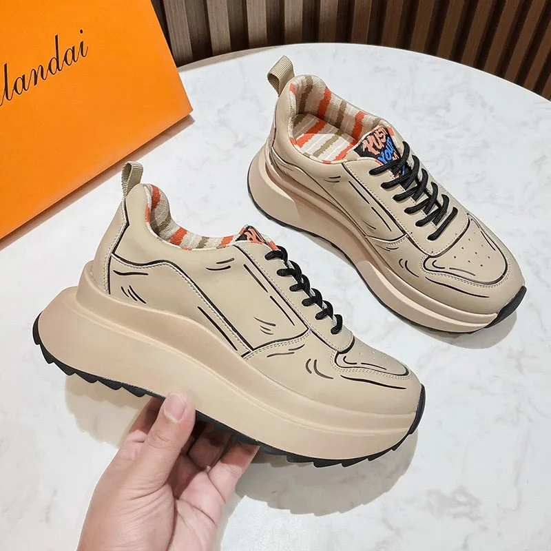 Lorimer 2D Drawing Sneakers - 2 Colors