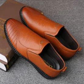 Men's Loafers Spring Leisure Men's Fashion Leather Shoes