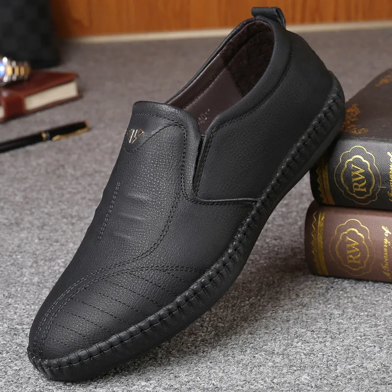 Men's Loafers Spring Leisure Men's Fashion Leather Shoes