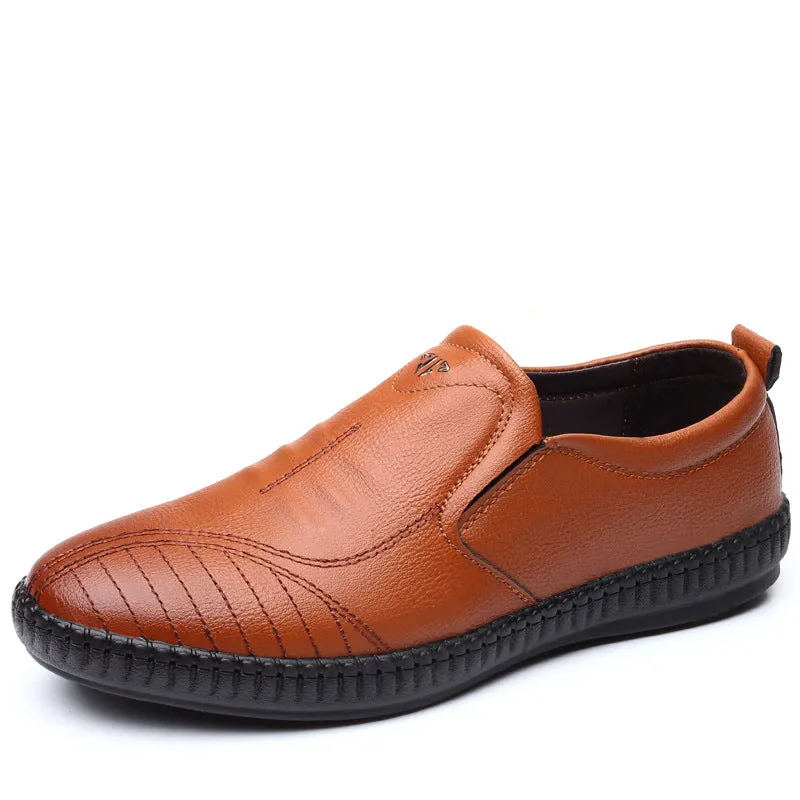 Men's Loafers Spring Leisure Men's Fashion Leather Shoes