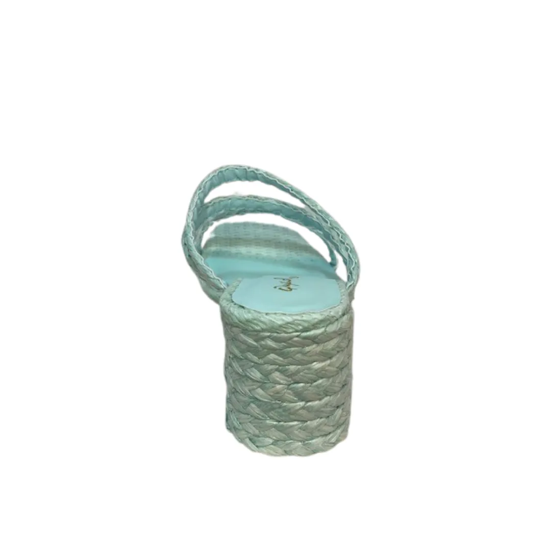 Mint strappy sandal