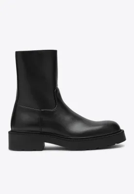 Nobilis Leather Ankle Boots