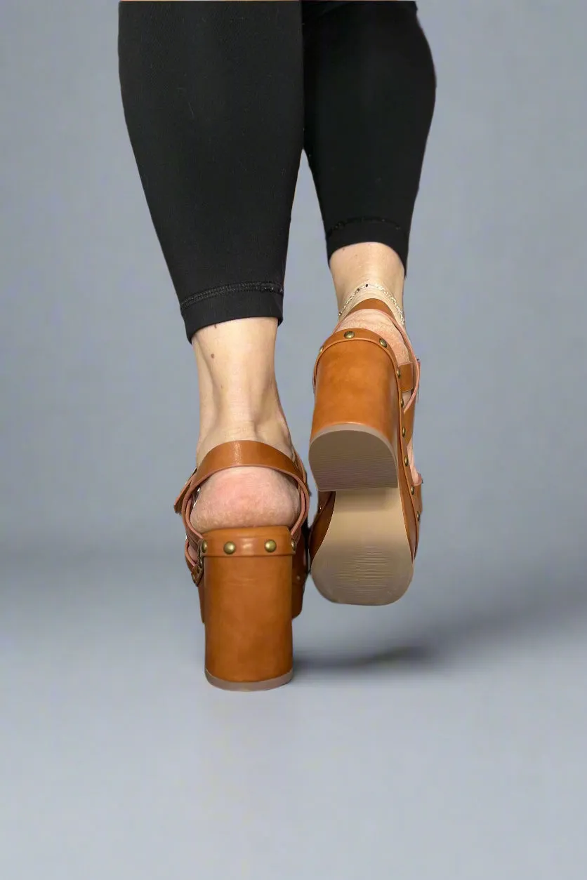 Orsha Chunky Sandal - Tan