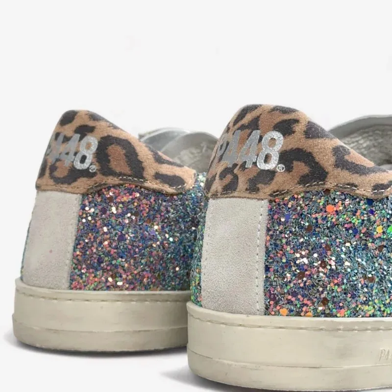 P448 John Multi Glitter sneaker