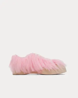 Pablo Calf-Hair Lilla Pink Low Top Sneakers