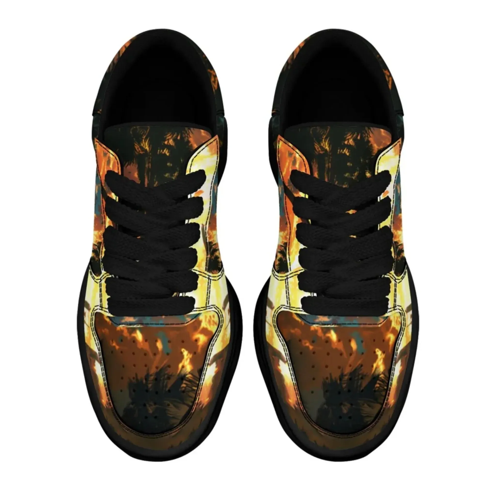 Personalized Trump Sneakers, Custom  Patriotic Bio-degradable Shoes, Unisex Pride Shoes