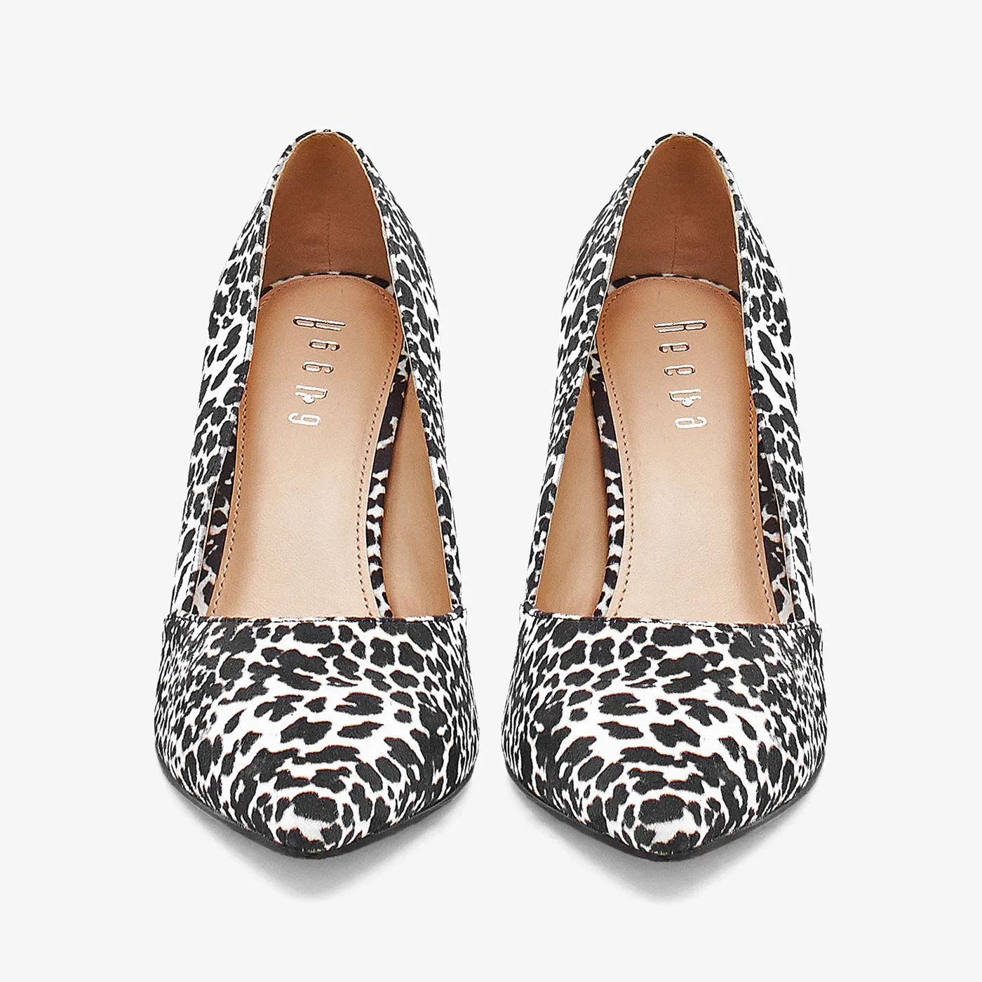 Printed Pointed Women Heels
