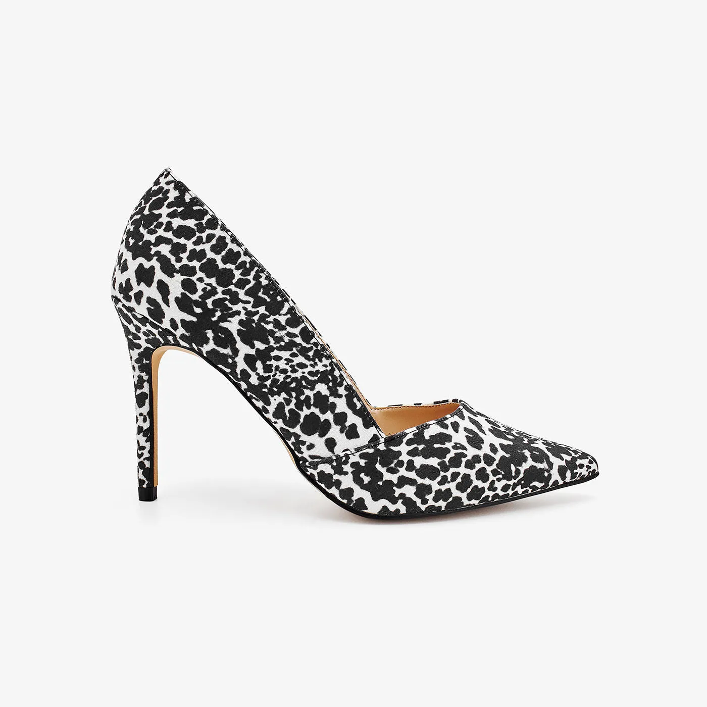 Printed Pointed Women Heels