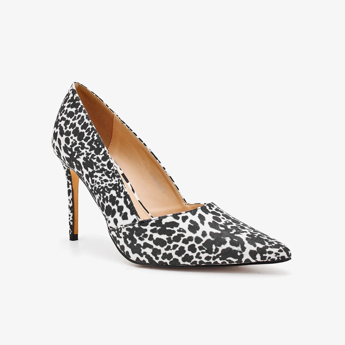 Printed Pointed Women Heels