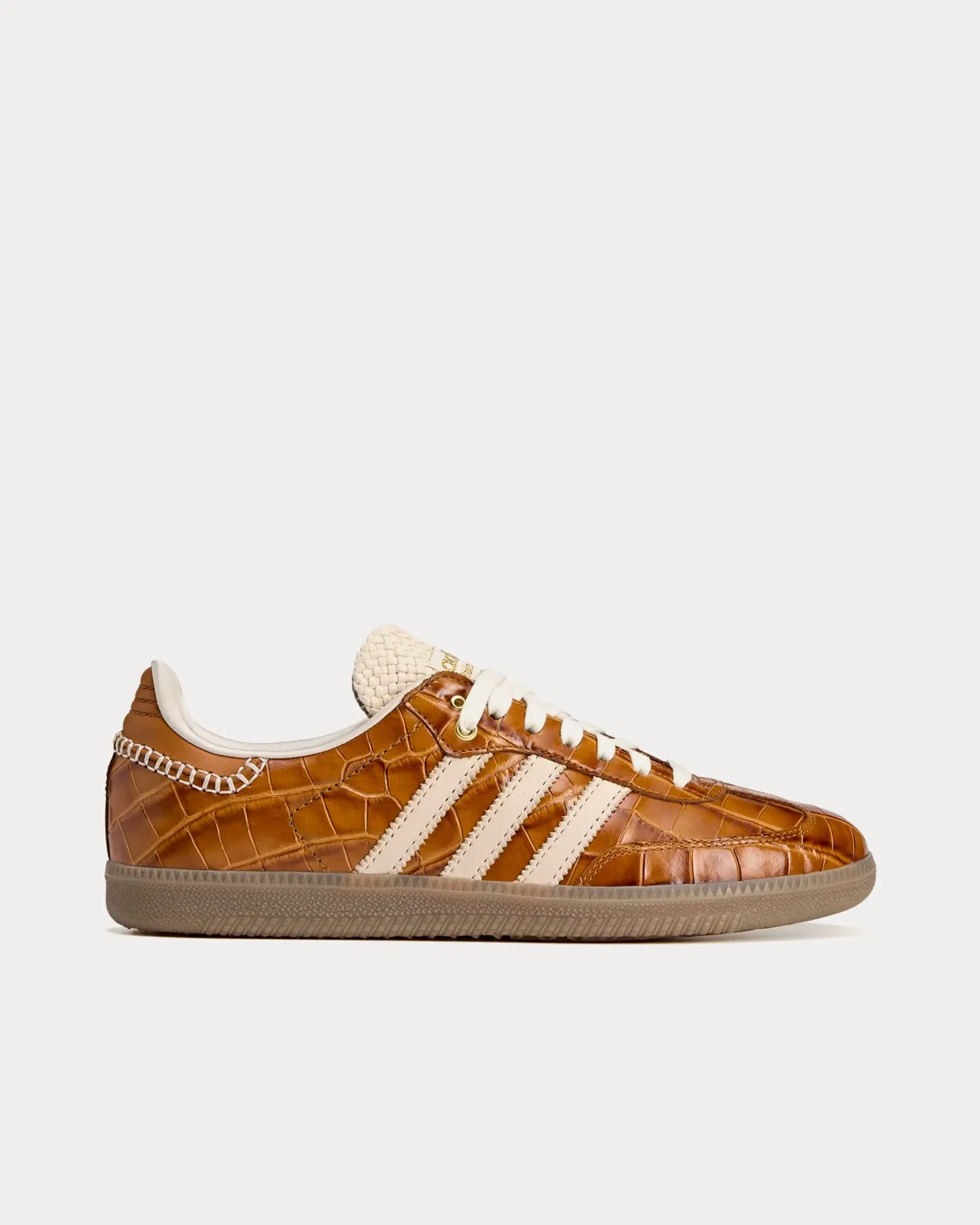 Samba Supplier Colour / Wonder White / Night Brown Low Top Sneakers